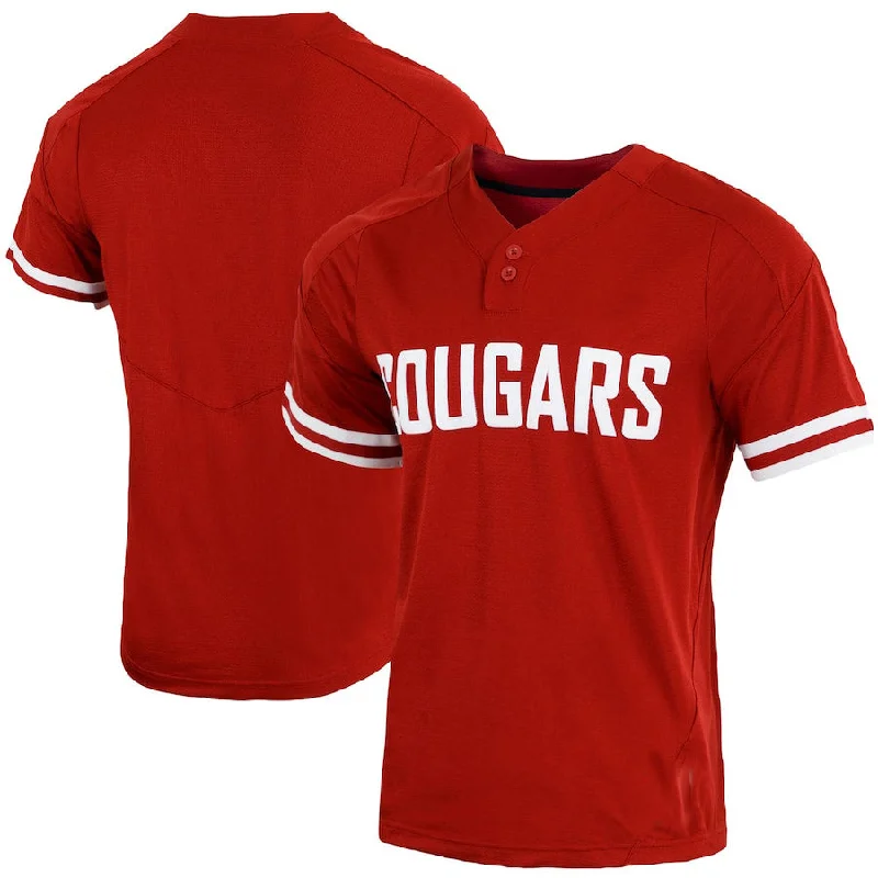 W.State Cougars Replica Vapor Elite Two-Button Baseball Jersey Crimson Stitched American College Jerseys-NBA New Season Jerseys -