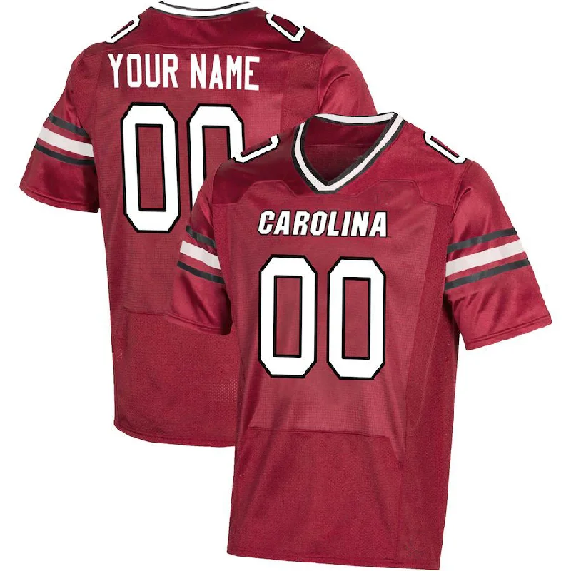 Custom S.Carolina Gamecocks Under Armour Custom Replica Jersey  Garnet Stitched American College Jerseys-NBA Chinese New Year Jerseys -