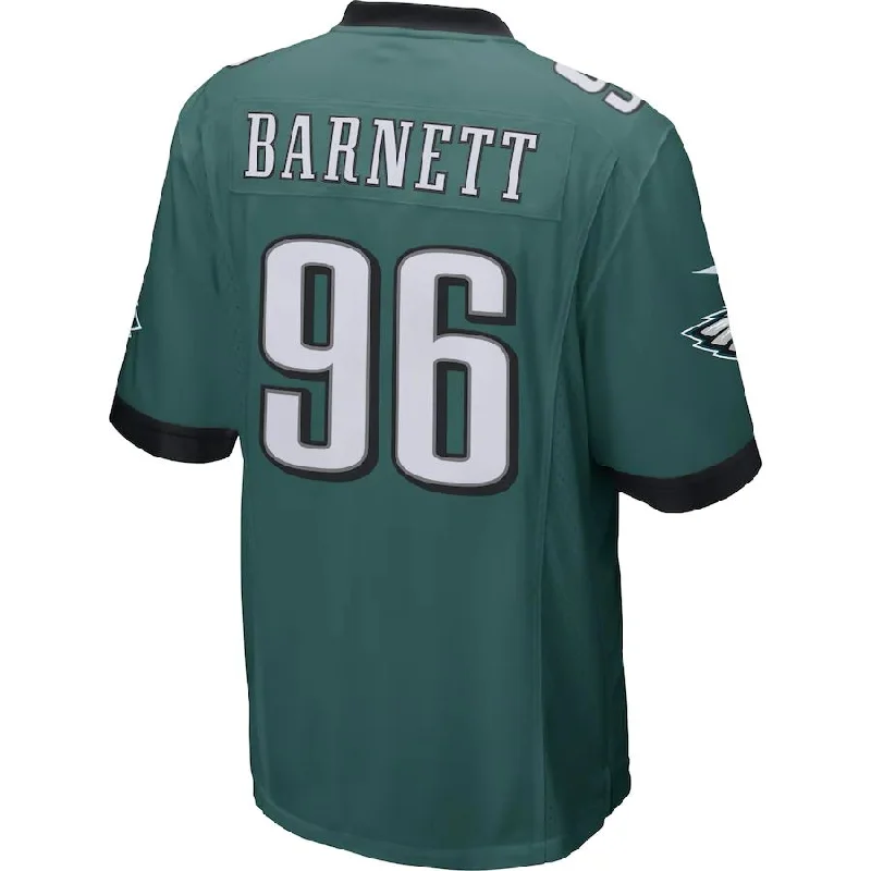 P.Eagles #96 Derek Barnett Green Game Jersey Stitched American Football Jerseys-NFL Vintage Football Jerseys -