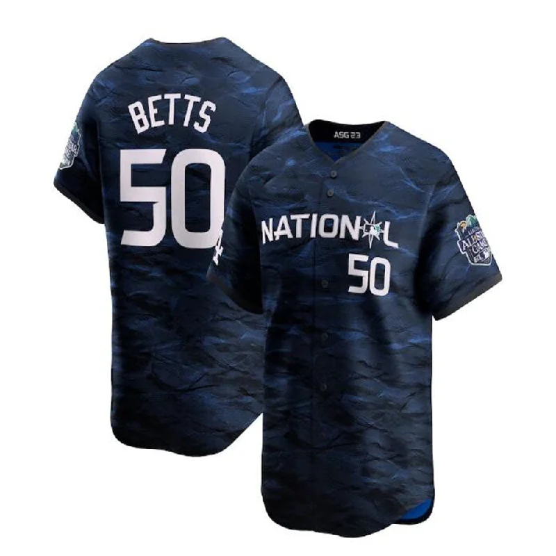 #50 Mookie Betts National League 2023 All-Star Game Limited Player Jersey - Royal Baseball Jerseys-NBA Hardwood Classics Jerseys -