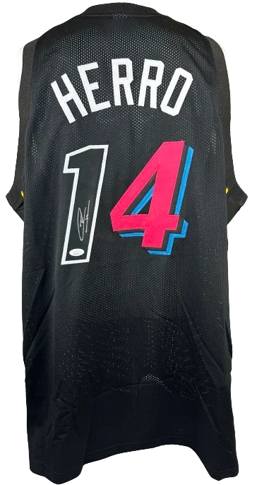 Tyler Herro autographed signed jersey NBA Miami Heat JSA COA-NBA New Season Jerseys -