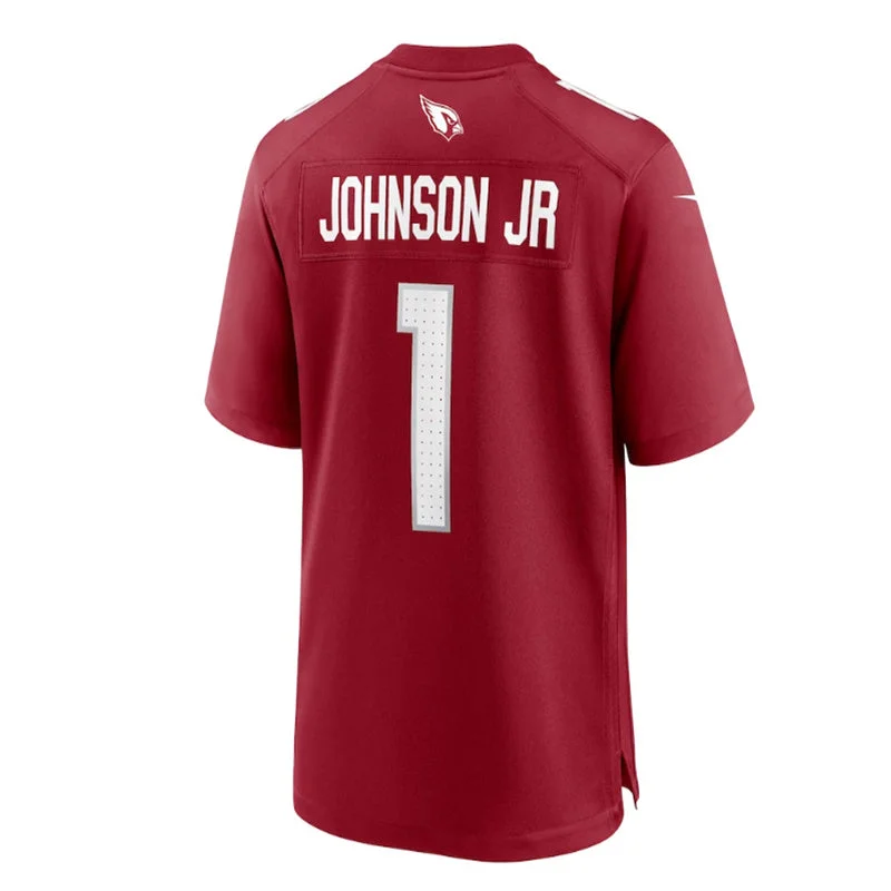 A.Cardinal #1 Paris Johnson Jr. 2023 Draft First Round Pick Game Jersey - Cardinal Stitched American Football Jerseys-NFL College Throwback Jerseys -