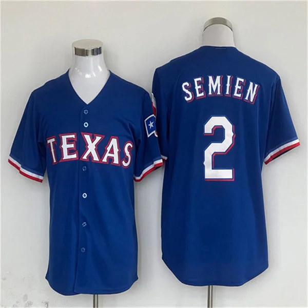 Los Angeles Dodgers #2 Marcus Semien Royal Home Authentic Patch Jersey Baseball Jerseys-NBA Statement Jerseys -