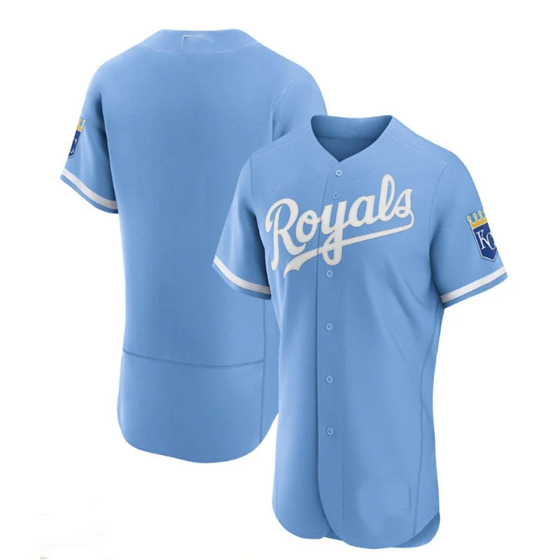 Kansas City Royals 2022 Alternate Authentic Jersey - Light Blue Baseball Jerseys-NBA Nike Jerseys -