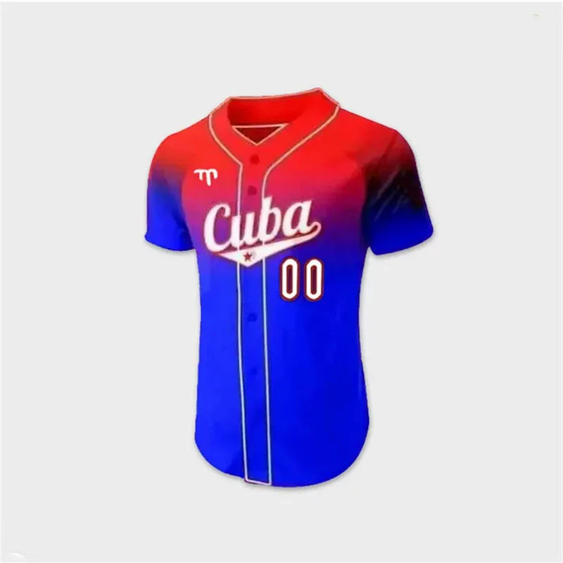 Custom Cuba Red 2023 World Baseball Classic Jersey Men Women Youth Stitches Baseball Jerseys-NBA Retro Basketball Jerseys -