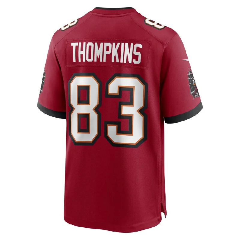 TB.Buccaneers #83 Deven Thompkins Red Game Player Jersey Stitched American Football Jerseys-NFL All-Star Game Jerseys -