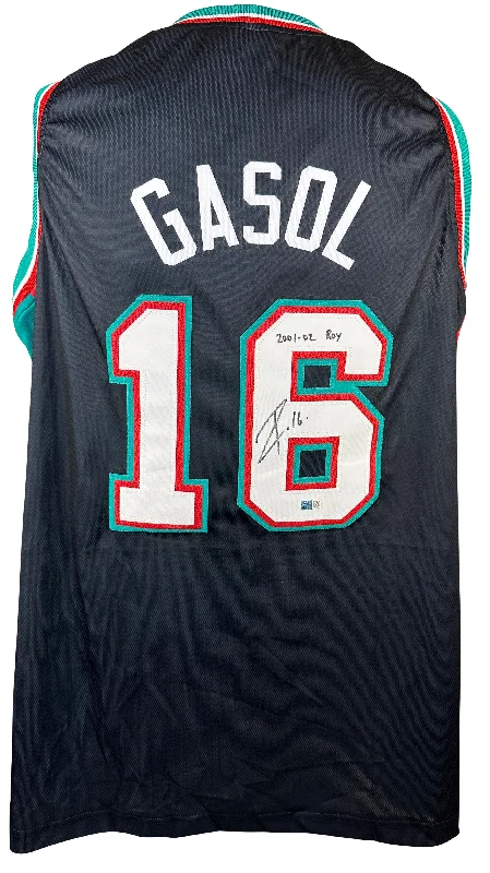 Pau Gasol autographed signed jersey NBA Memphis Grizzlies BAS COA-NBA Road Jerseys -