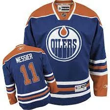 Messier #11 Oilers Jersey-NBA Hardwood Classics Jerseys -