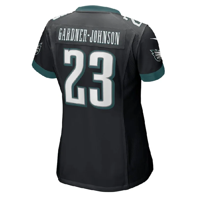 P.Eagles #23 C.J. Gardner-Johnson  Black Alternate Game Player Jersey Stitched American Football Jerseys-NFL Stadium Jerseys -