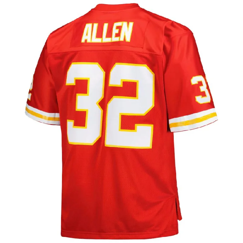 KC.Chiefs #32 Marcus Allen Mitchell & Ness Red Big & Tall 1994 Retired Player Replica Jersey Stitched American Football Jerseys-NFL Stylish Football Jerseys -