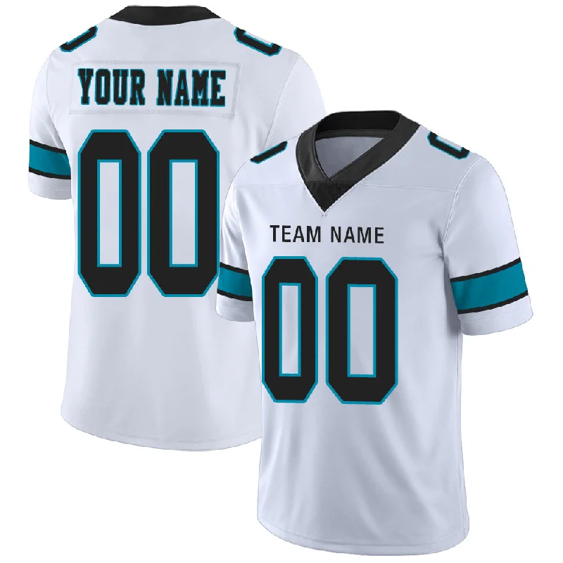 Custom C.Panther Stitched American Football Jerseys Personalize Birthday Gifts White Jersey-NBA Women's Team Jerseys -