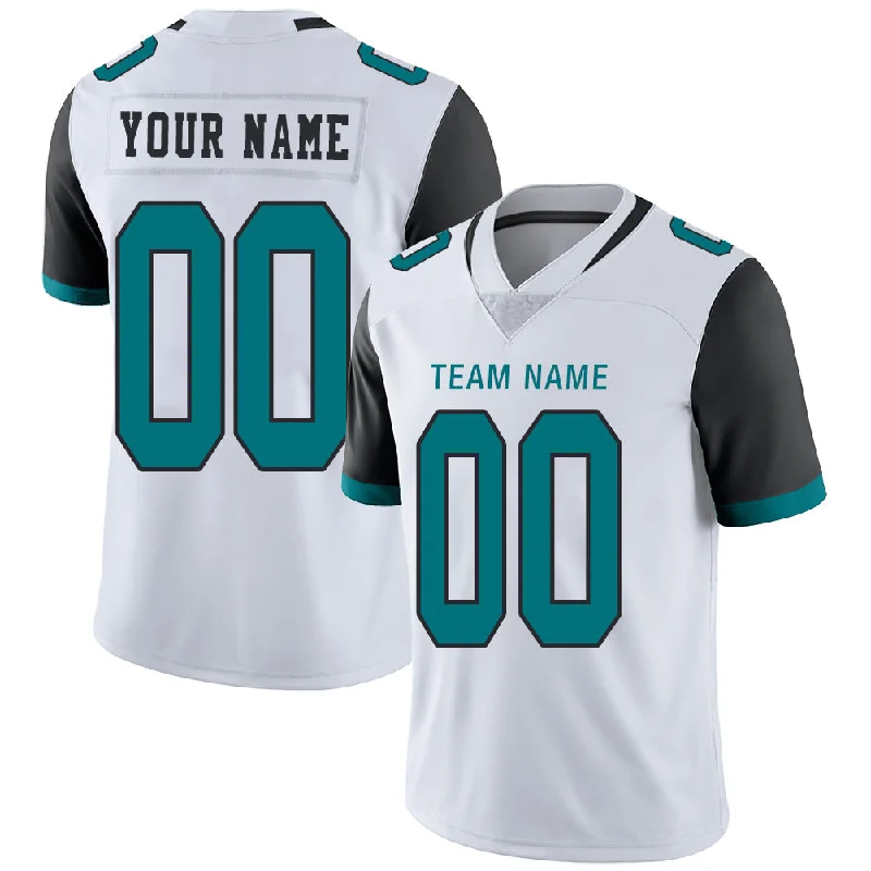 Custom J.Jaguars Stitched American Football Jerseys Personalize Birthday Gifts White Jersey-NBA Swingman Jerseys -