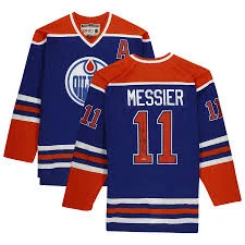 Mark Messier Auto Jersey-NBA Limited Edition Jerseys -