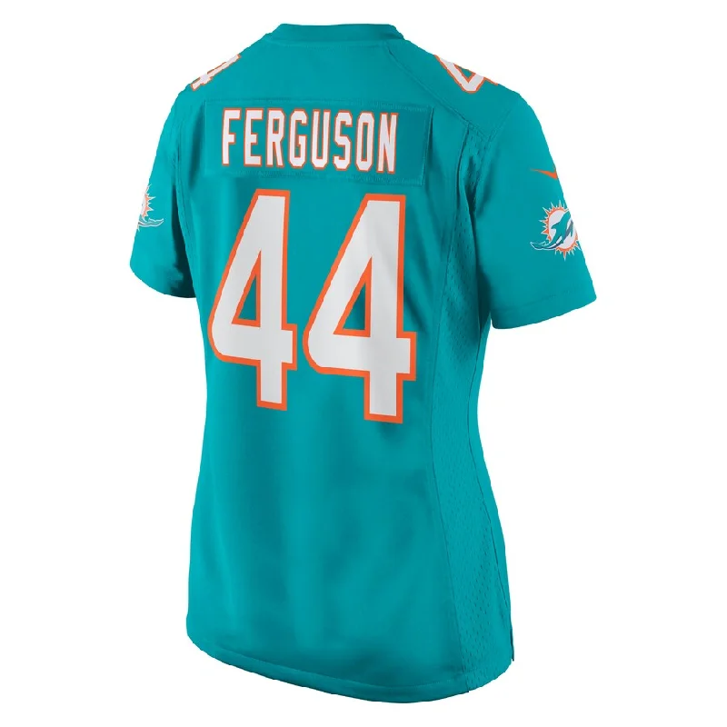 M.Dolphins #44 Blake Ferguson Aqua Game Player Jersey Stitched American Football Jerseys-NFL Supporter Jerseys -