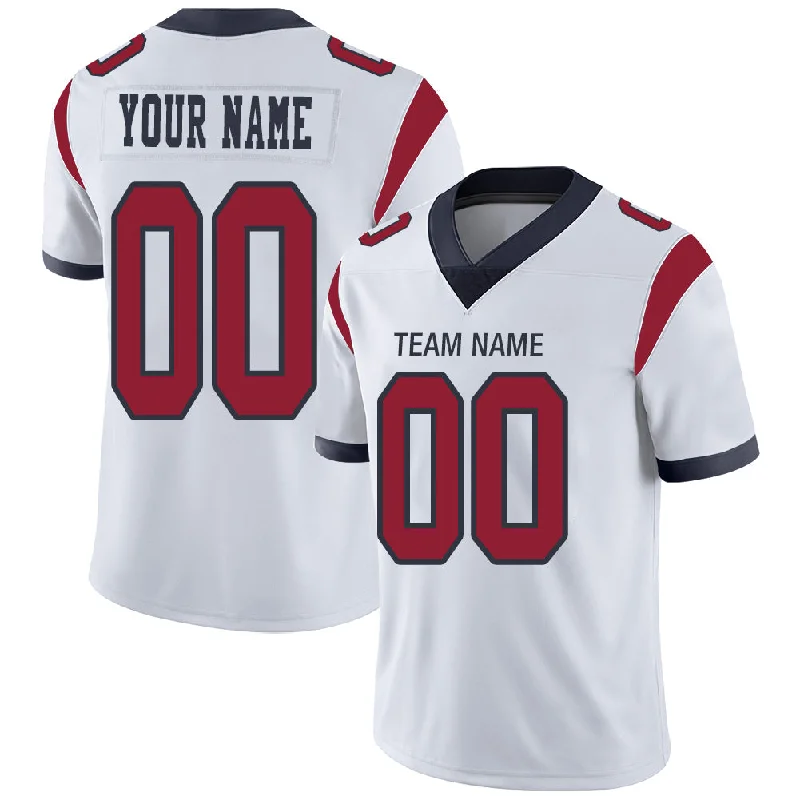 Custom H.Texans Stitched American Football Jerseys Personalize Birthday Gifts White Jersey-NBA Lightweight Basketball Jerseys -