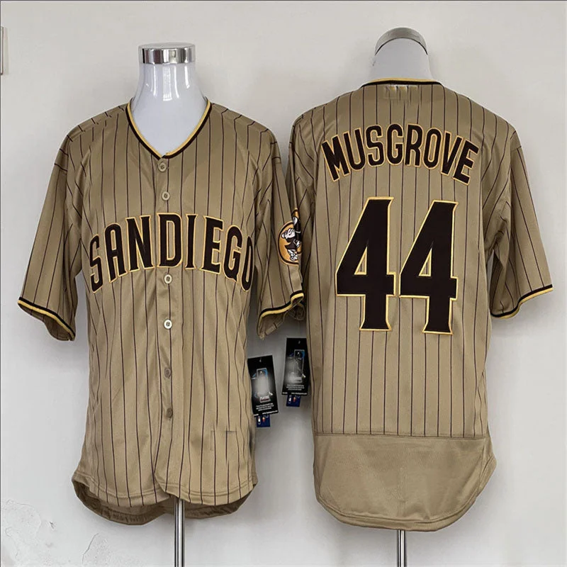 San Diego Padres #44 Joe Musgrove Flex Base Stitched Jerse Baseball Jerseys-NBA Throwback Jerseys -