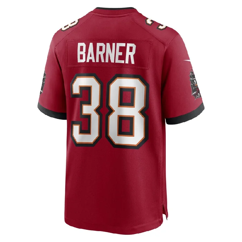 TB.Buccaneers #38 Kenjon Barner Red Game Player Jersey Stitched American Football Jerseys-NFL Stadium Jerseys -