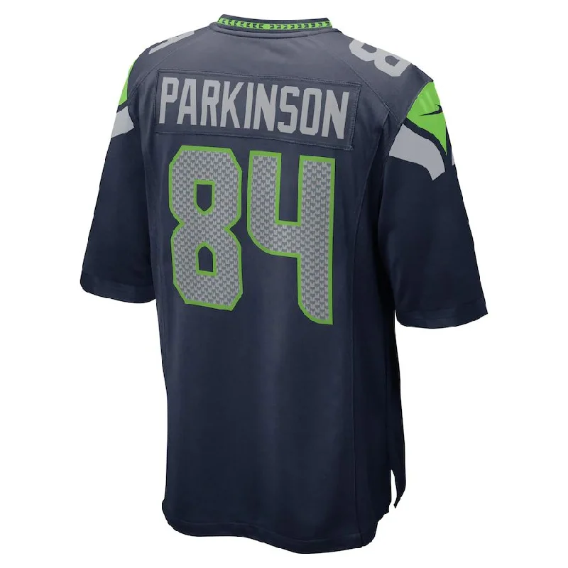 S.Seahawks #84 Colby Parkinson College Navy Game Jersey Stitched American Football Jerseys-NFL Breast Cancer Awareness Jerseys -