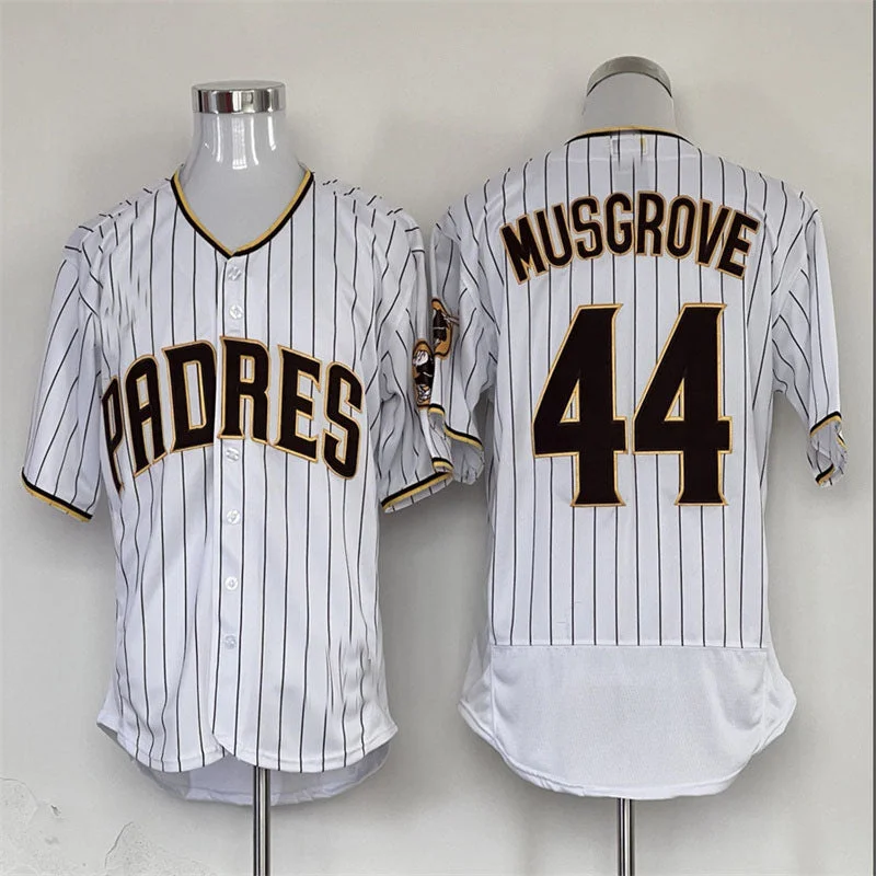 Pittsburgh Pirates #44  Joe Musgrove white Baseball Jerseys-NBA Limited Edition Jerseys -