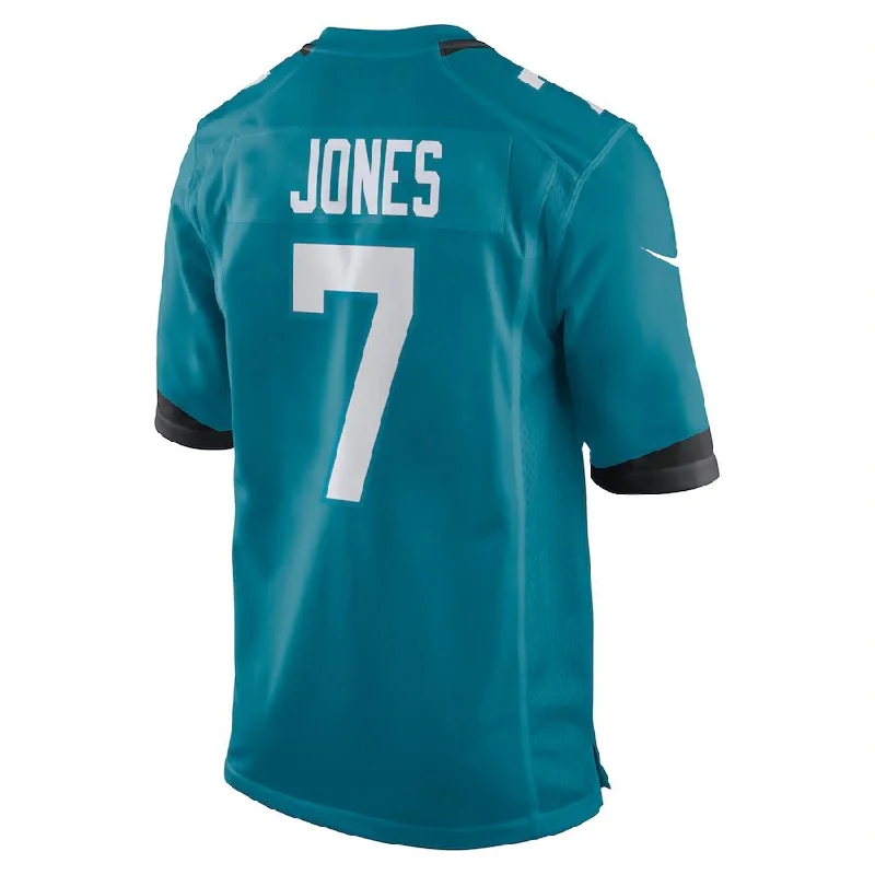 J.Jaguars #7 Zay Jones Teal Game Jersey Stitched American Football Jerseys-NFL Collector’s Jerseys -