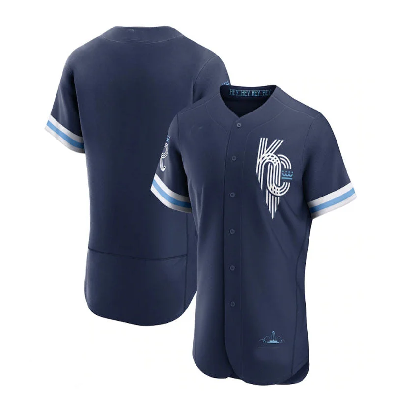 Kansas City Royals 2022 City Connect Authentic Jersey - Navy Baseball Jerseys-NBA Summer League Jerseys -