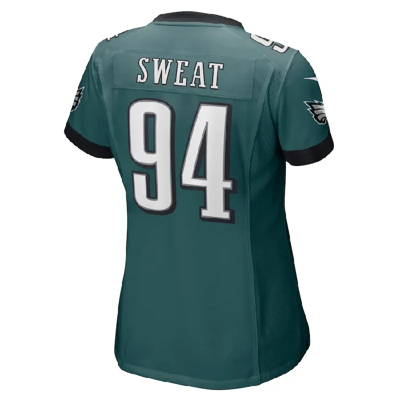 P.Eagles #94 Josh Sweat  Midnight Green Game Jersey Stitched American Football Jerseys-NFL Autographed Jerseys -