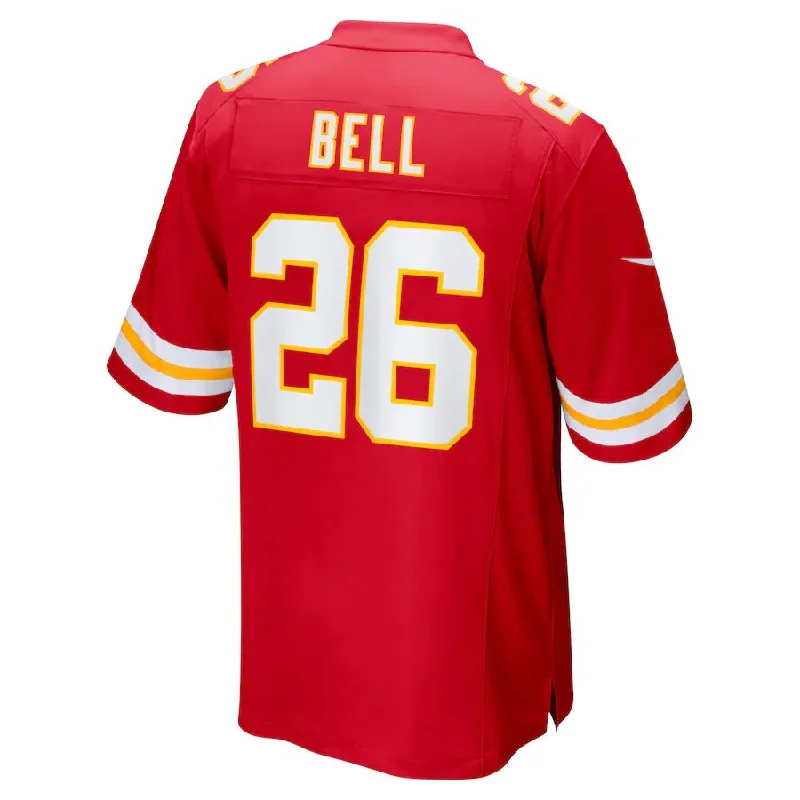 KC.Chiefs #26 Le'Veon Bell Red Game Player Jersey Stitched American Football Jerseys-NFL All-Star Game Jerseys -