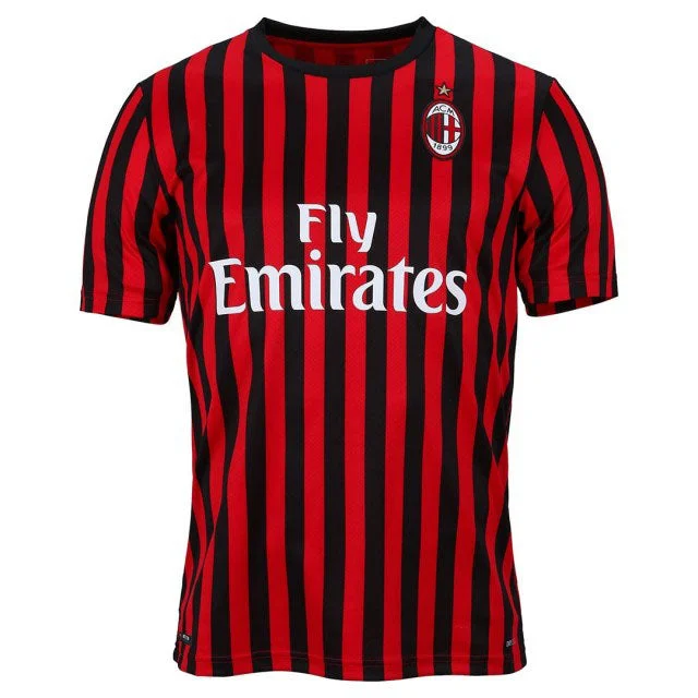 AC Milan 19/20 Home Jersey-AFC Elite Football Jerseys -