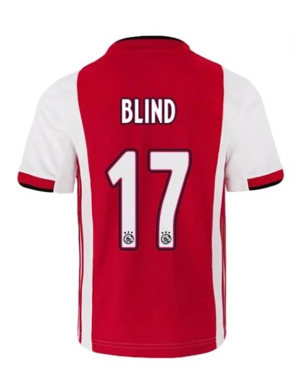 Ajax FC Blind Youth 19/20 Home Jersey-AFC Game Jerseys for Sale -