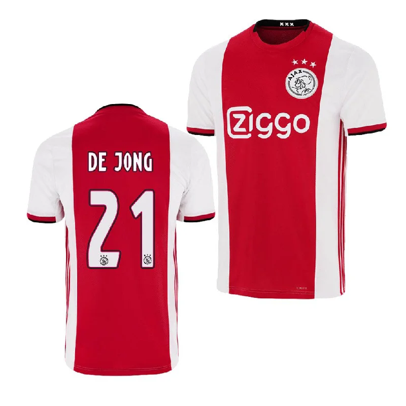 Ajax FC De Jong 19/20 Home Jersey-AFC Limited Edition Jerseys -