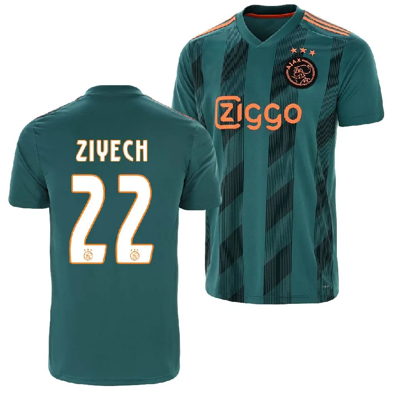 Ajax FC Hakim Ziyech 19/20 Away Jersey-AFC Limited Run Jerseys -