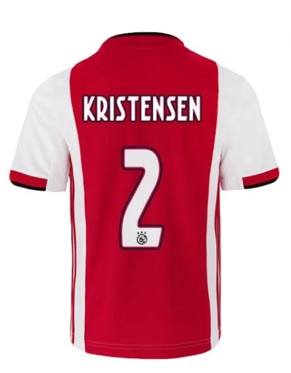 Ajax FC Kristensen Youth 19/20 Home Jersey-AFC Custom Football Jerseys -