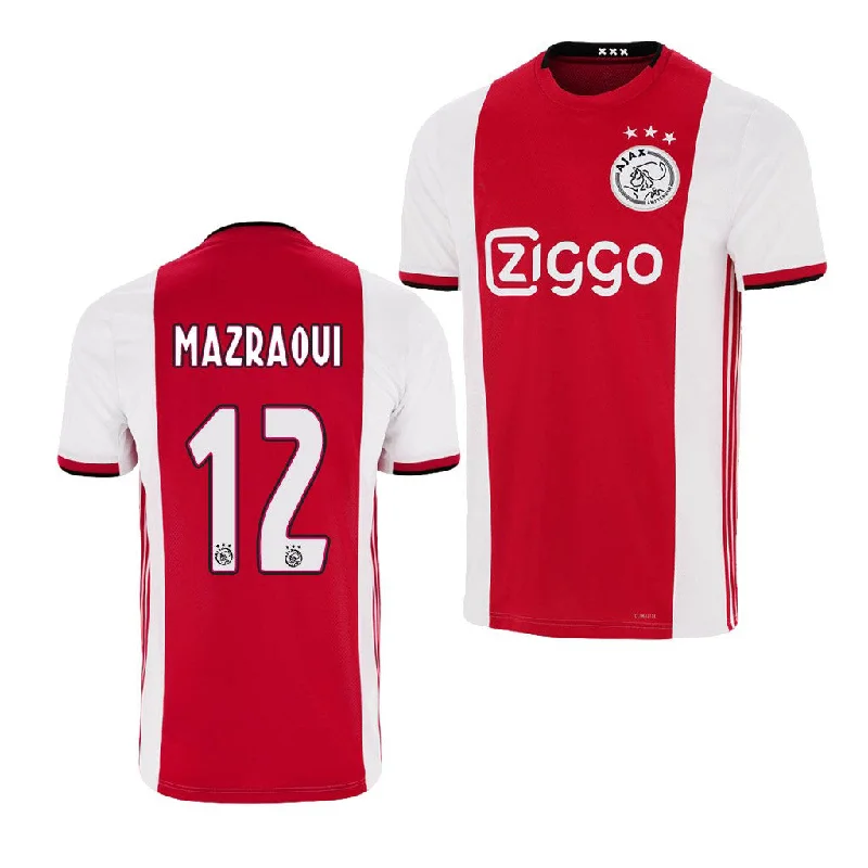 Ajax FC Mazraoui 19/20 Home Jersey-AFC Limited Run Jerseys -