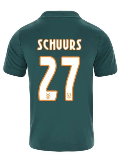 Ajax FC Schuurs Youth 19/20 Away Jersey-AFC Player Jerseys for Fans -