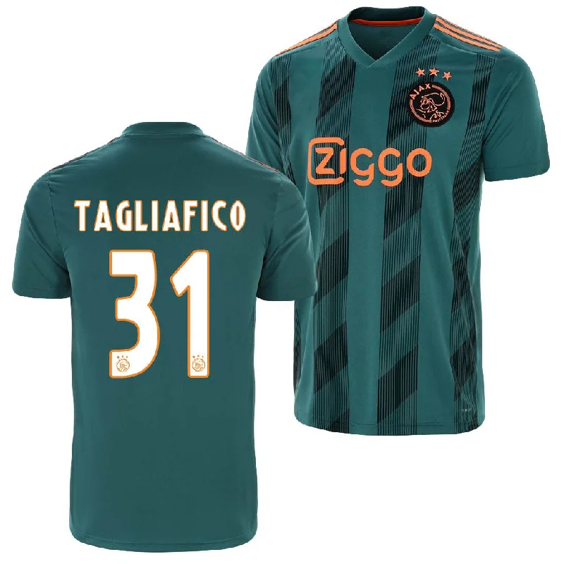 Ajax FC Tagliafico Away Jersey 19/20-AFC Team Color Jerseys -