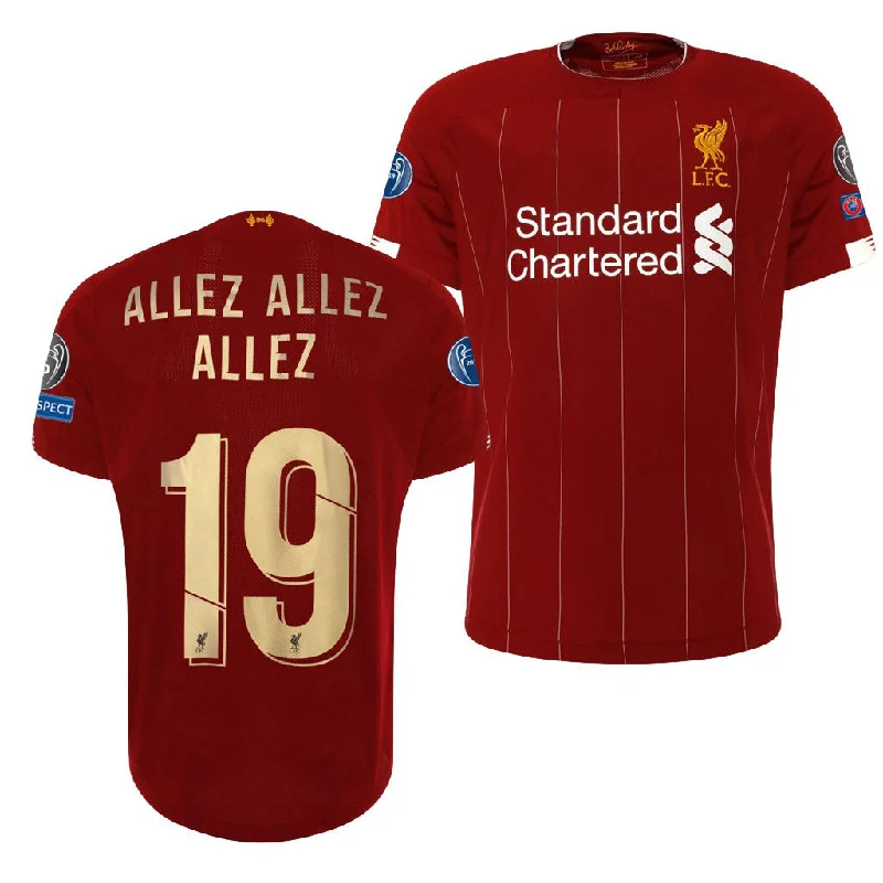 ALLEZ ALLEZ ALLEZ Liverpool 19/20 Jersey #19-AFC Special Edition Jerseys -