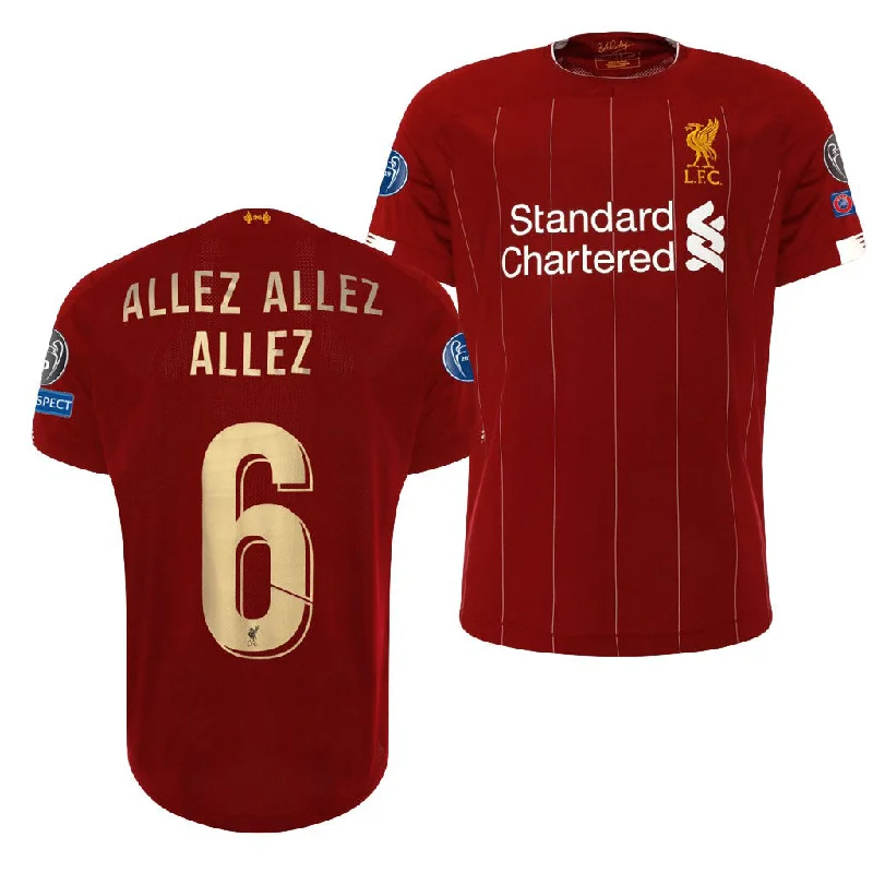 ALLEZ ALLEZ ALLEZ Liverpool 19/20 Jersey-AFC Official Team Jerseys -