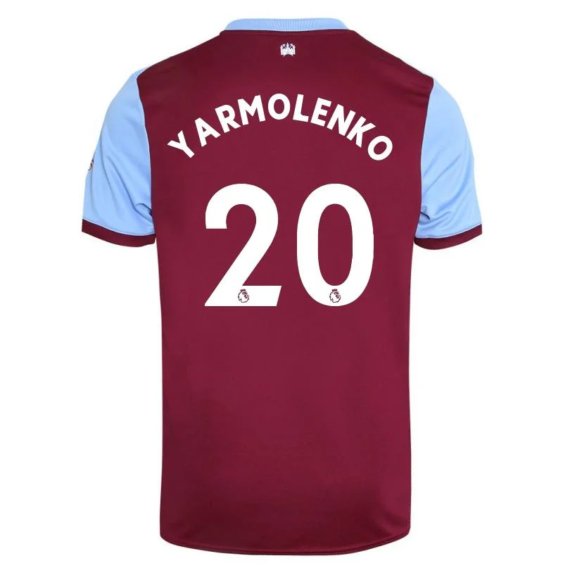 Andriy Yarmolenko 19/20 Home Jersey-AFC Women’s Team Jerseys -