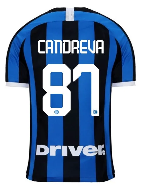 Antonio Candreva 19/20 Home Jersey-AFC White and Colored Jerseys -