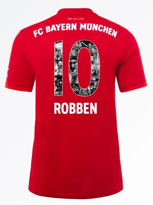 Arjen Robben FC Bayern Munich 19/20 Home Special Jersey-AFC Official Team Jerseys -