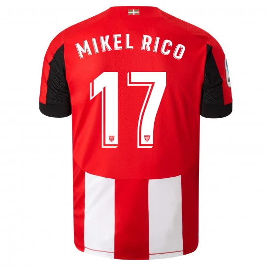 Athletic Bilbao Mikel Rico 19/20 Home Jersey-AFC Women’s Team Jerseys -