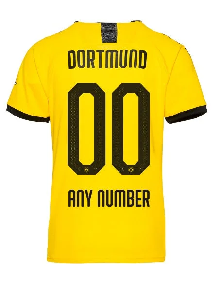 Borussia Dortmund Custom Youth 19/20 Home Jersey-AFC Classic Edition Jerseys -