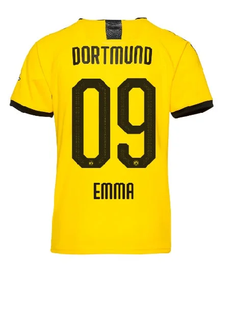 BVB Emma Youth 19/20 Home Jersey-AFC White and Colored Jerseys -