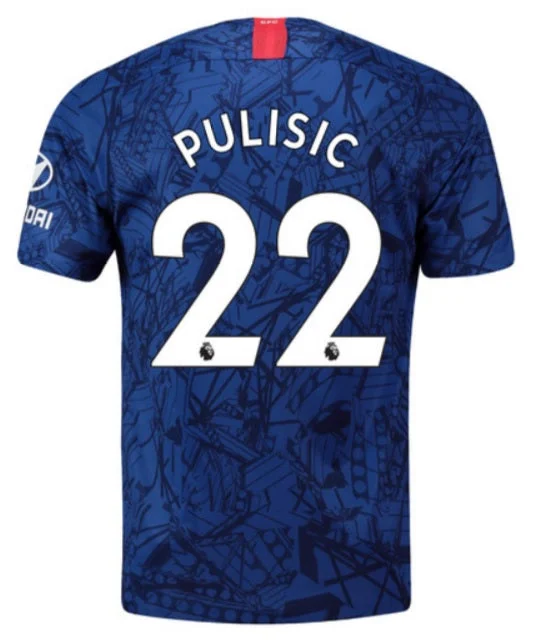 CFC Christian Pulisic 19/20 Home Jersey-AFC Game Jerseys for Sale -