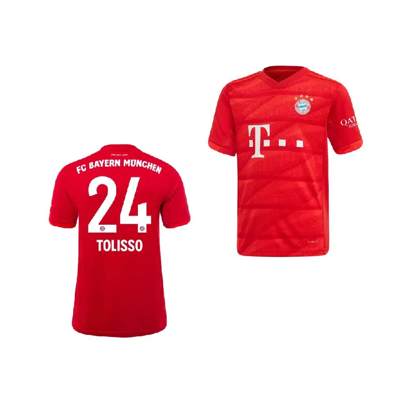 Corentin Tolisso Youth 19/20 Home Jersey-AFC Official Sideline Gear -