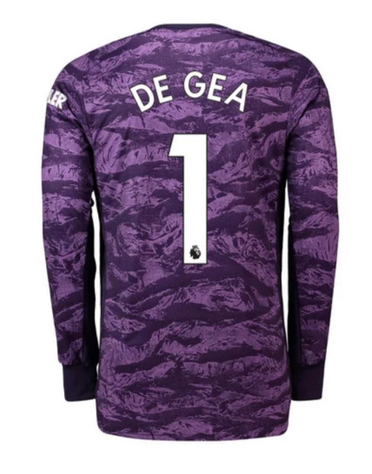 David De Gea 19/20 Home Goalkeeper Jersey-AFC Away Team Jerseys -