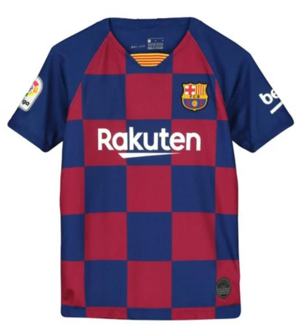 FC Barcelona Youth 19/20 Home Jersey-AFC Player Jerseys for Fans -