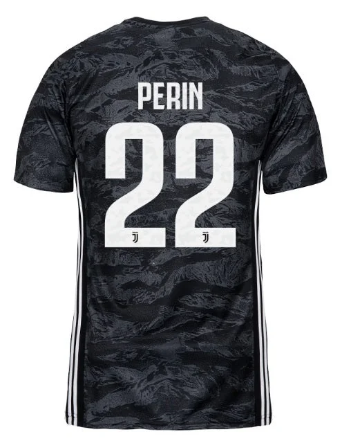 Juventus Perin 19/20 Goalkeeper Jersey-AFC Women’s Team Jerseys -