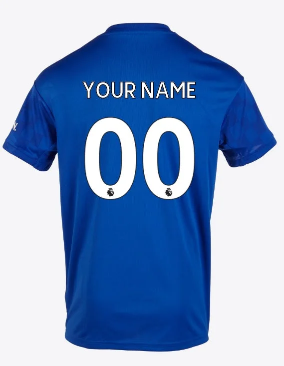 LCFC Custom 19/20 Home Jersey-AFC Game-Worn Jerseys -