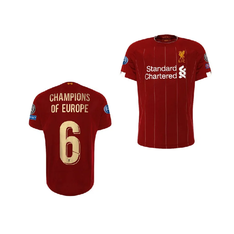 LFC Champions of Europe Youth 19/20 European Jersey-AFC Limited Run Jerseys -